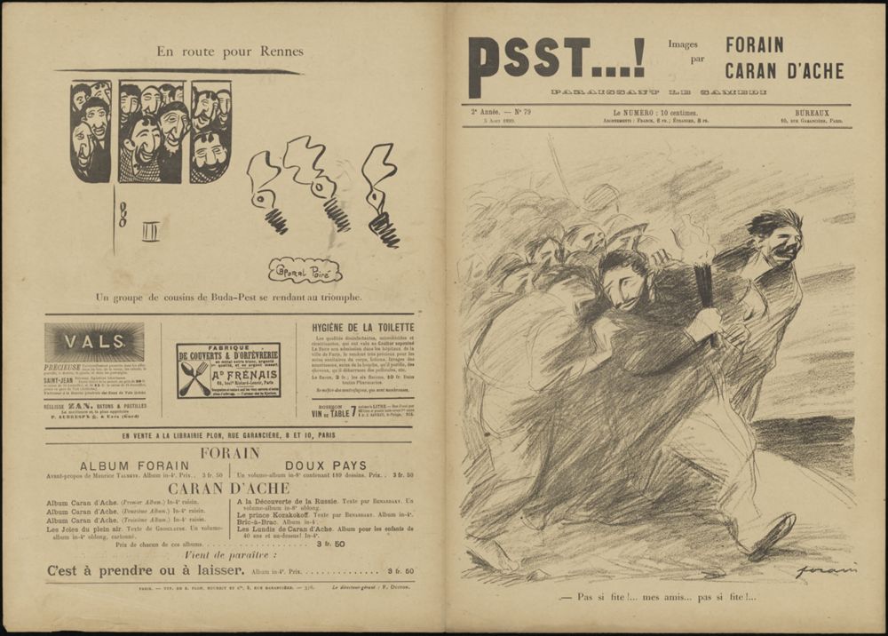 French Periodical "Psst...!," Issue No.79, August 1899